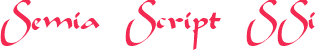 Semia Script SSi